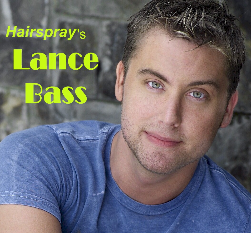 lance bass hairspray