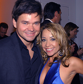 Hunter Foster and Jennifer Cody, photo by Michael Portantiere