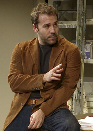 Jeremy Piven in SPEED-THE-PLOW; photo by Brigittte Lacombe