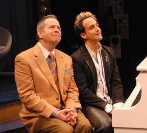 Peter Bartlett and David Pittu in WHAT'S THAT SMELL: THE MUSIC OF JACOB STERLING; photo by Doug Hamilton