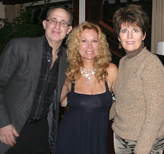 David Friedman, Kathie Lee Gifford, and Lucie Arnaz; photo by Michael Portantiere