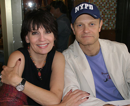 Beth Leavel (The Drowsy Chaperone) and David Hyde Pierce (Curtains).