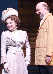 Tovah Feldshuh and Walter Charles in Hello, Dolly!