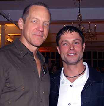 Steve Blanchard and William Suretté, photo by Michael Portantiere