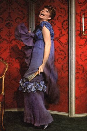 Barbra Streisand in the Broadway production of FUNNY GIRL