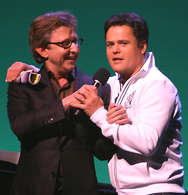 Thomas Schumacher and Donny Osmond