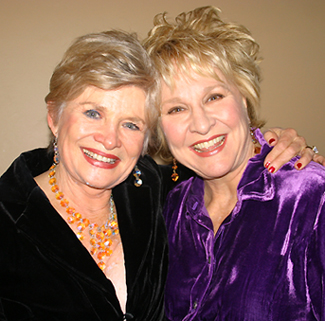 Teri Ralston and Pamela Myers; photo by Michael Portantiere