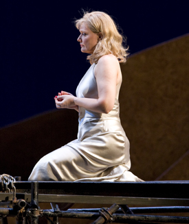 Karita Mattila in SALOME; photo by Marty Sohl/Metropolitan Opera